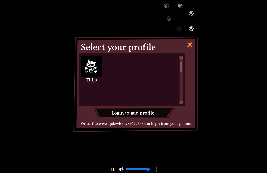 Uno screenshot dell'app della classifica