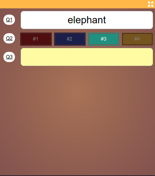 Screenshot van traditionele ronde in speler scherm